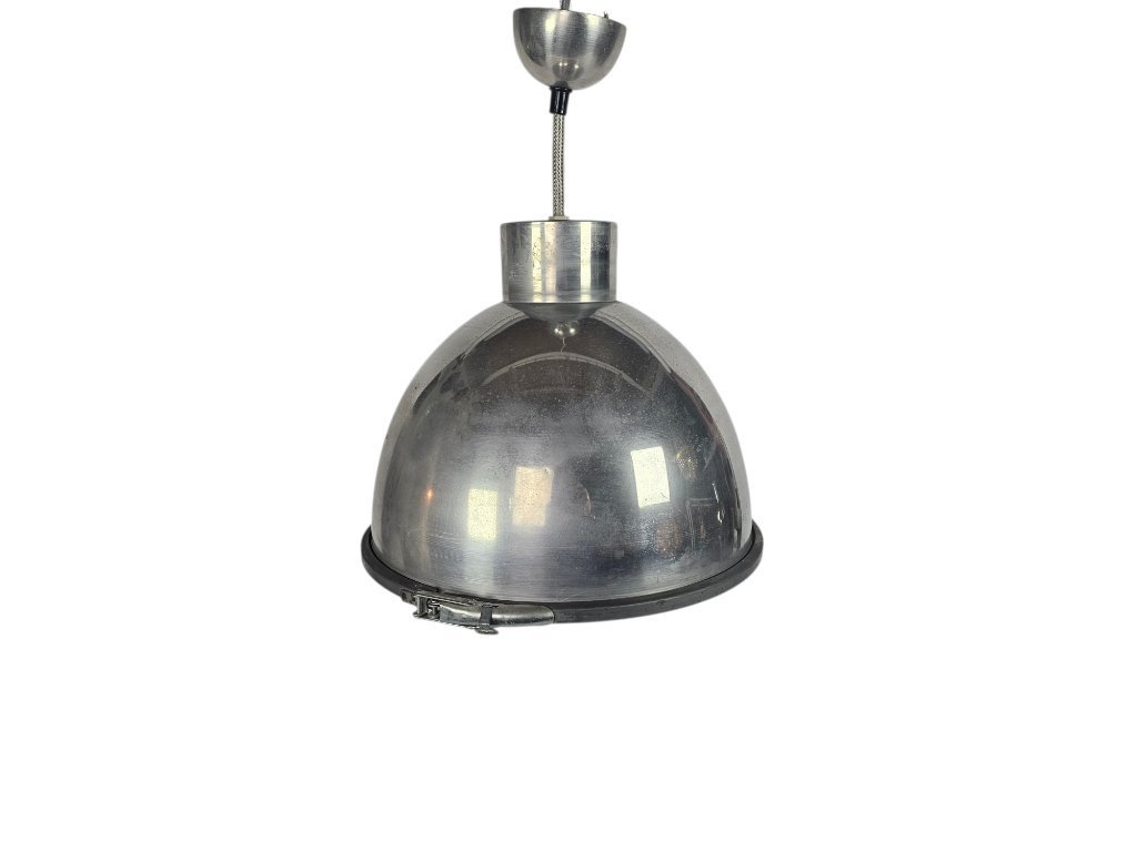 Original BTC England pendant lamp - aluminum - glass - 1990s