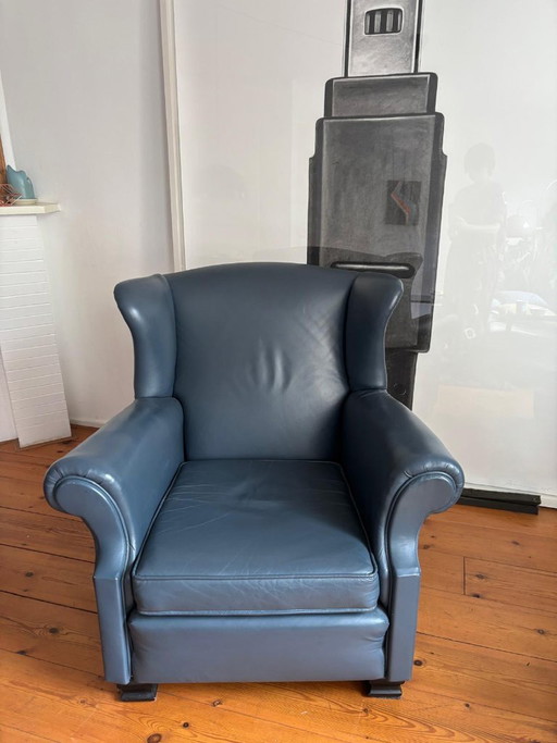 Leder Chesterfield Sessel – fauteuils, Leather, Wood (photo 2 of 5)