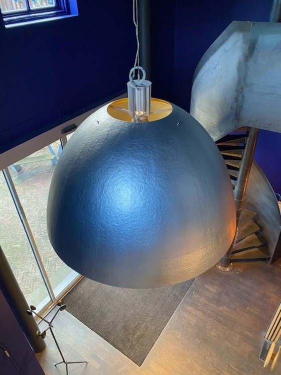 Image 1 of Ingo Maurer XXL Kuppel-Pendelleuchte 1999 Design Ingo Maurer