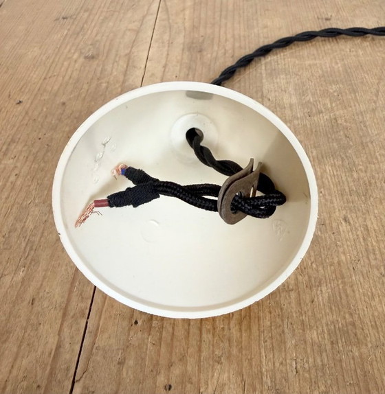 Image 1 of Vintage Glass Ceiling Light, 1970s