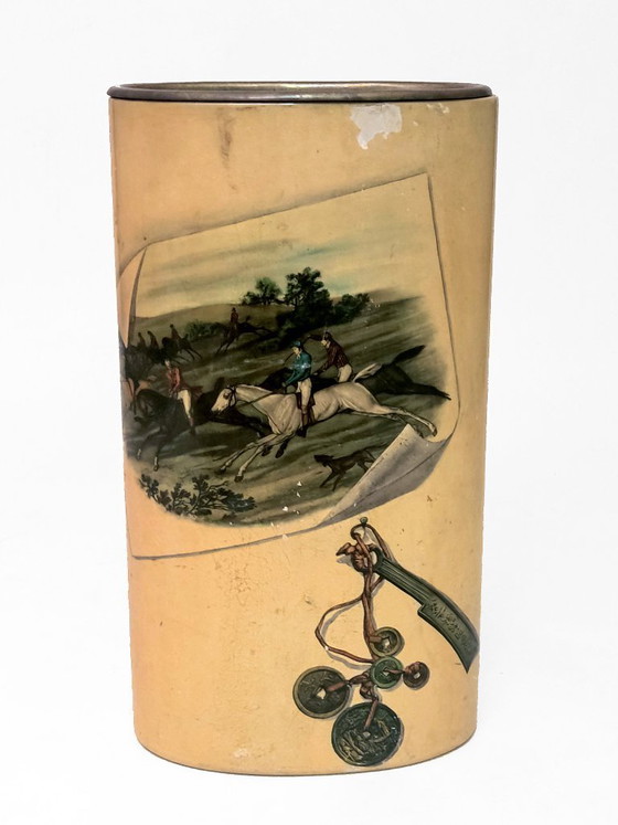 Antieke paraplubak omstreeks 1900 – Metal, Copper (photo 4 of 9)