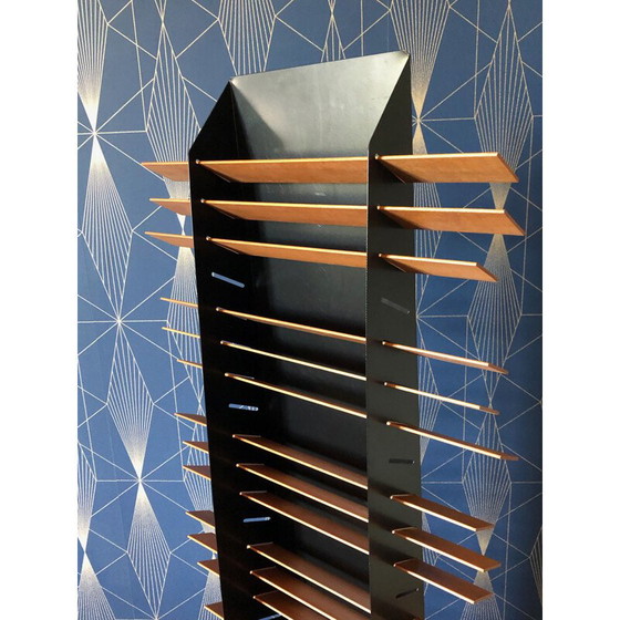 Image 1 of Vintage cratate scarf holder on stand or wall by Jean Pierre Boutillier for Terrazzo