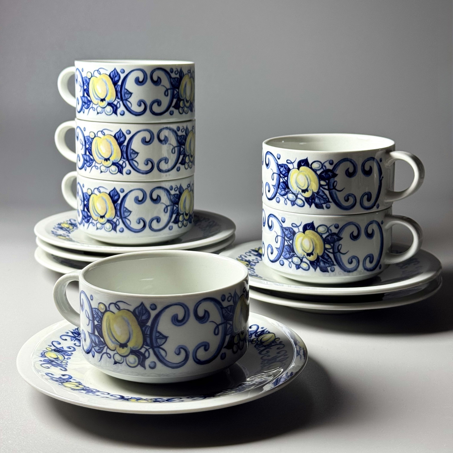 Villeroy & Boch - Vintage “Cadiz” Tea & Coffee Set for 6 Persons