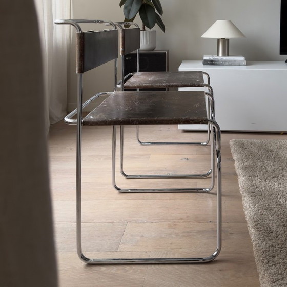 Image 1 of 2x Libellula Chair – Giovanni Carini, Italy 1970s