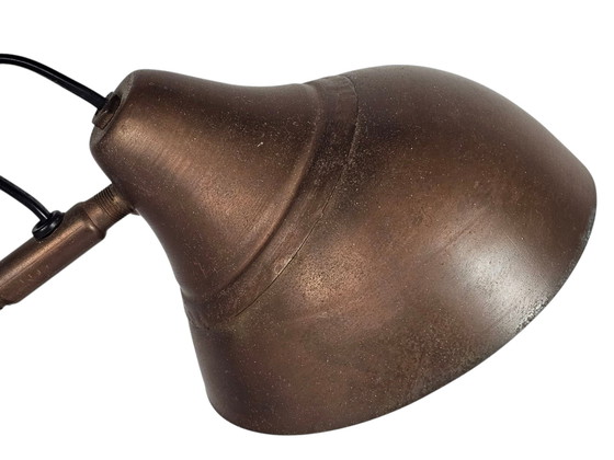 Image 1 of Paris 555 Frankreich - Tischlampe - Messing - Flexibler Hals - Etikett - 3. Quartal 20.