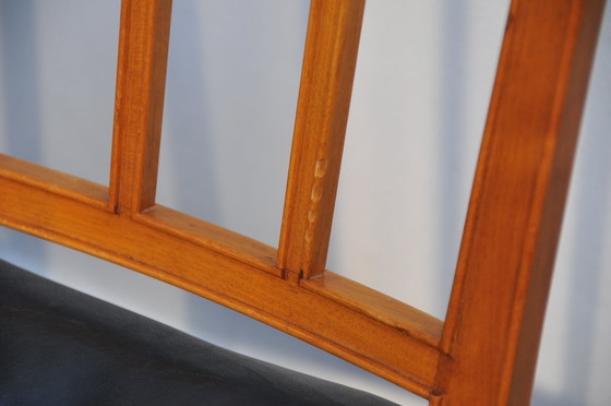 Image 1 of 10 sillas Josef Frank Svenskt Tenn modelo antiguo 620 de madera de nogal