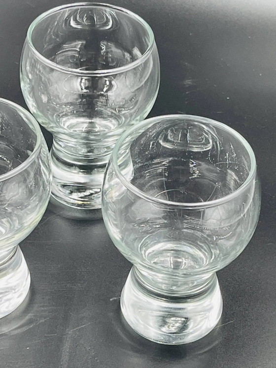Set di 6 bicchieri Gulf Station – Bicchieri e caraffe, Crystal, Glass, Vintage (photo 12 of 15)