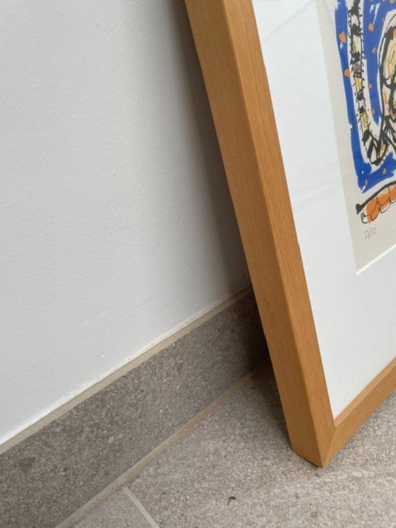 Kees Salentijn Siebdruck, signiert, limitierte Auflage – Lithographien & Drucke, Holz (photo 7 of 8)