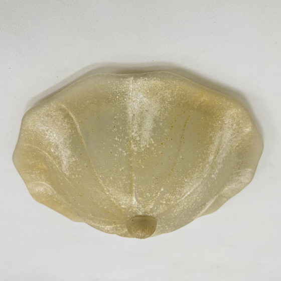 Image 1 of Lámpara de techo italiana de cristal de Murano de mediados de siglo, década de 1970