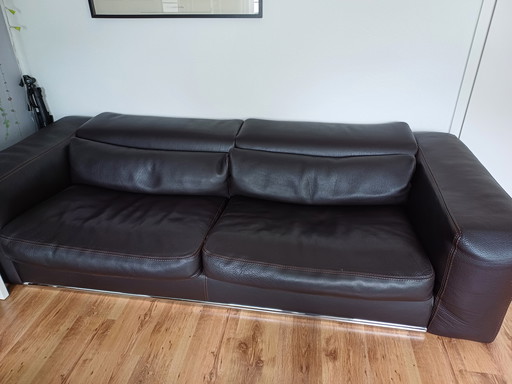 Divano di lusso CIERRE Symphony | Pelle di bufalo massiccia da 5 mm | Design italiano | Prezzo consigliato € 6.500