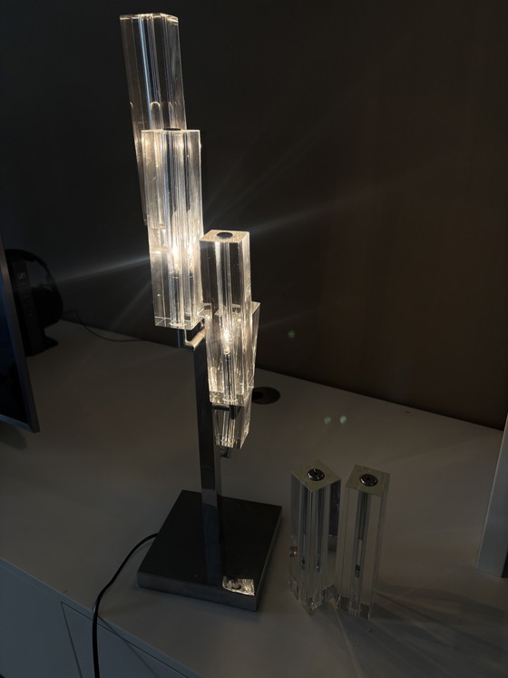 Wofi Leuchten Table Lamp – Metal, Plexiglass (photo 3 of 5)
