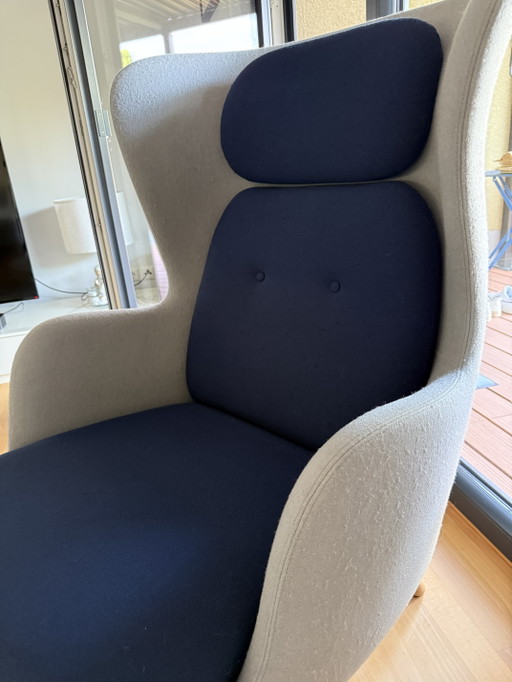 Original Fritz Hansen Ro™ Lounge Chair – Jaime Hayon – Designer-Sessel