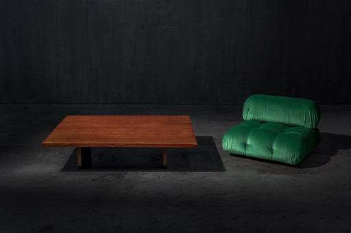 Table basse en bambou par Axel Vervoordt, Belgique, années 1980