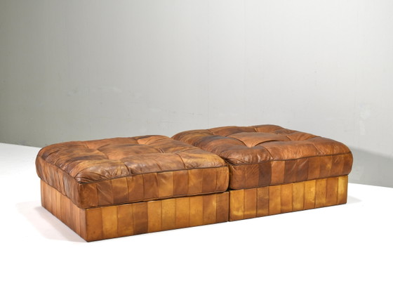 De Sede DS-88 Divano modulare Daybed in pelle Cognac Tan Svizzera, anni '70, Divani modulari, Marrone (foto 13 di 20)
