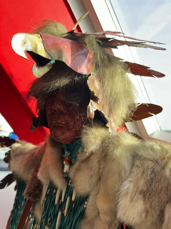 K. Bird Studios Limited Edition Native-Style Mixed Media Adler Skulptur #16/75 – K.bird Studios (photo 7 of 9)