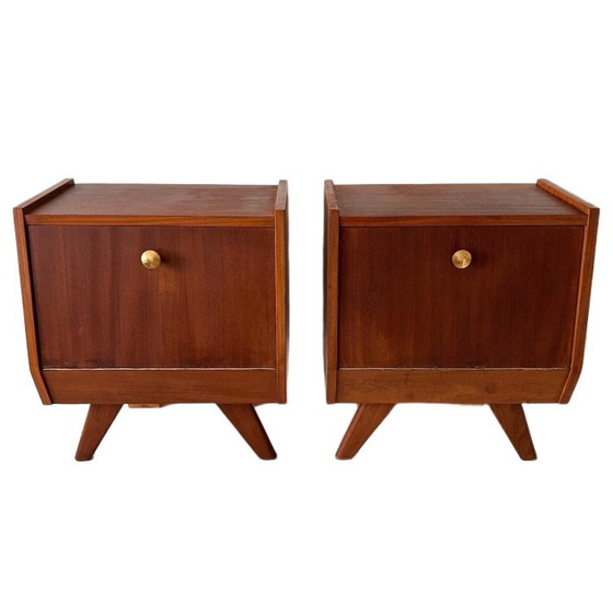 Image 1 of Comodini vintage in teak di design danese di metà secolo, anni '60