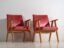 Poltrone rosse stile vintage (c.1960). Set di 2 pezzi – Retro (photo 15 of 40)