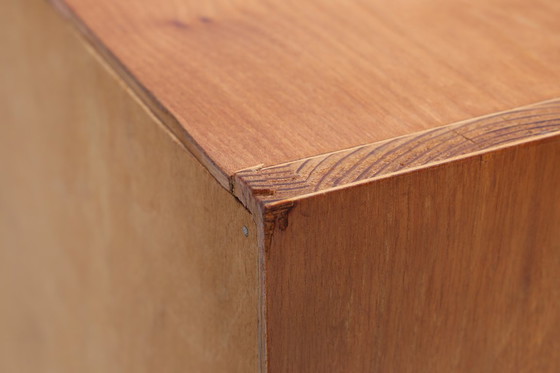 Image 1 of Cassettiera Hellerau vintage aperta in frassino | Armadio Mid Century vintage per il corridoio, legno retrò anni '60-'70 #04-45