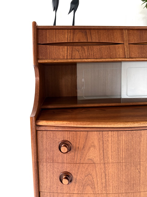 Image 1 of Vintage teakhouten secretaire, Gunnar Falsig ‘60