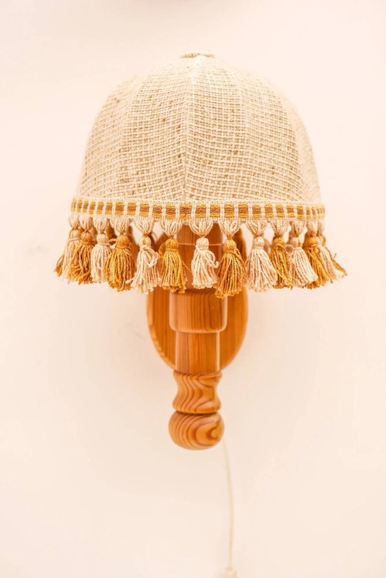 Applique scandinava anni '70 di Solbackens Svarveri in pino – Lana, Legno, Scandinavian (photo 15 of 17)