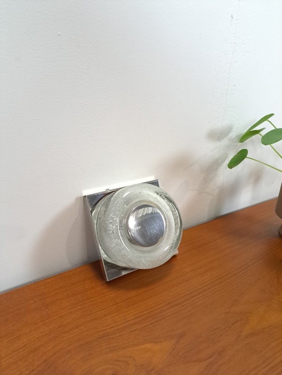 Image 1 of Applique murale en verre bullé design Glashütte Limburg, n° 1