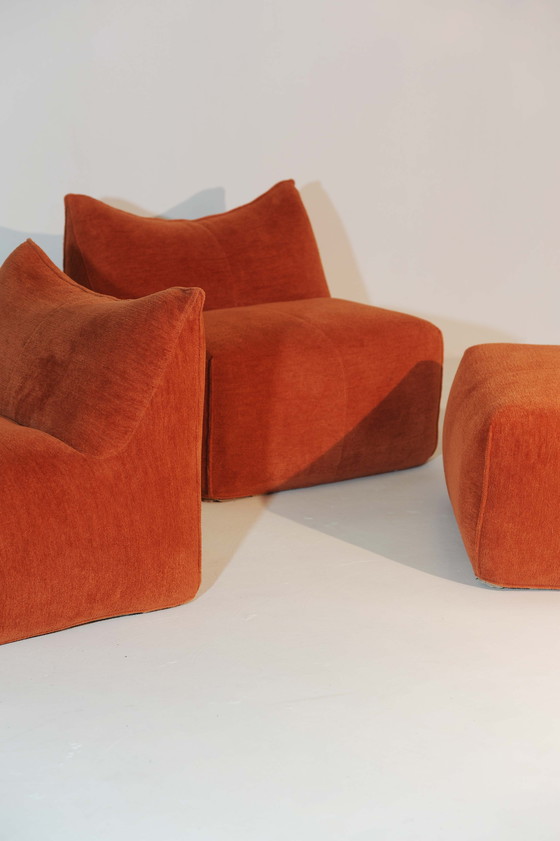 Image 1 of B&B Italia Sofa Le Bambole Mario Bellini In Pierre Frey