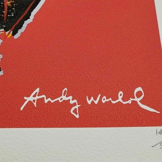 Image 1 of Litografía de edición limitada de Andy Warhol por CMOA, numerada a lápiz.