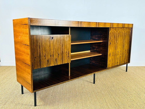Image 1 of Tall Scandinavian sideboard in rosewood, 1960