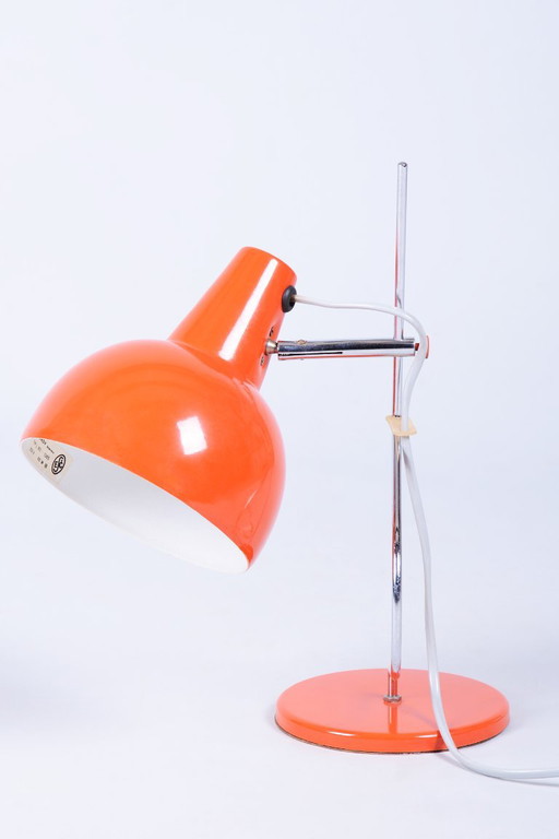 Lampada da tavolo Mid-Century originale, di J. Hůrka per Napako, Cromo, Ceca, anni '60