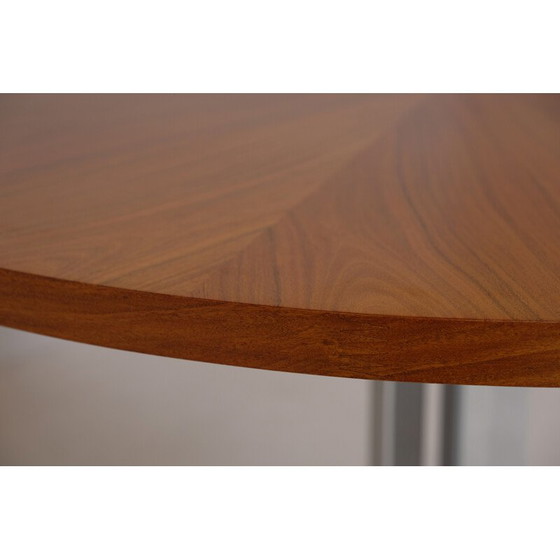 Image 1 of Round vintage dining table for 6 people, rosewood by Kondor Mobel Perfektion, 1970