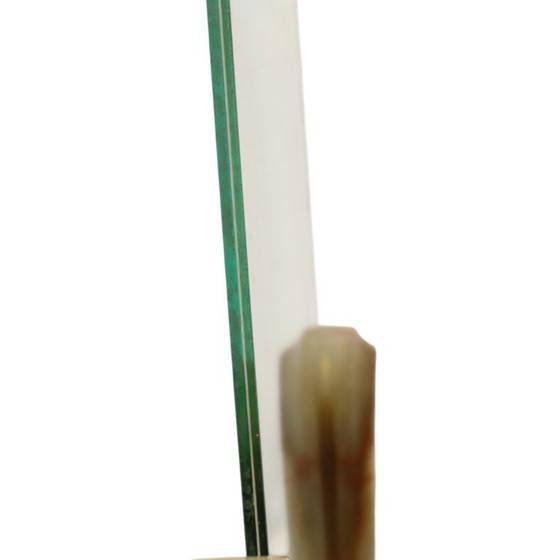 Cuadro grande estilo art déco con marco de fotos, mármol ónix y borde espejado. – Marcos de fotos, Marble (photo 18 of 22)