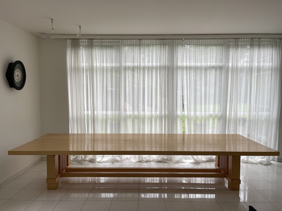 Image 1 of Großer, einzigartiger XXL-Tisch aus Ahornholz, maßgefertigt!