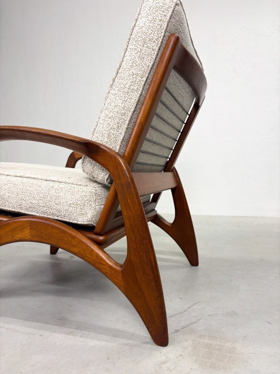 Seltener Mid-Century-Sessel von De Ster Geldermalsen – Wood (photo 14 of 15)