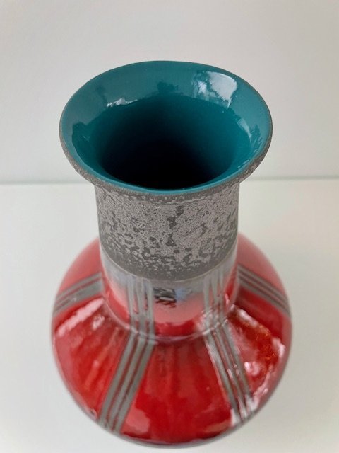 Image 1 of Statement Piece: Vintage Fat Lava Vaas van Carstens Tönnieshof