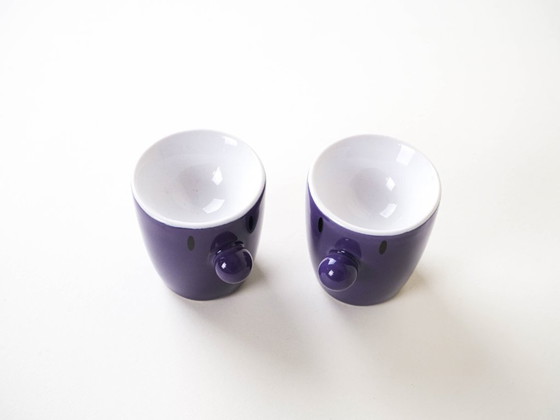 Image 1 of Juego de hueveras, diseño danés, década de 1970, fabricado por HOPTIMIST.