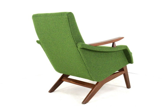 Image 1 of Vintage fauteuil stoel 'Breda' nieuw gestoffeerd