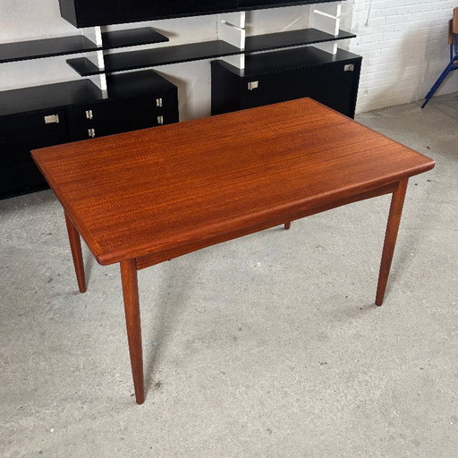 Teak Extendable Dining Table — Vintage Danish