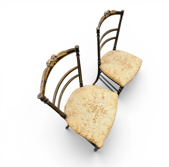 2 x Franse vergulde salon Kuipstoel – Kuipstoelen (photo 9 of 25)