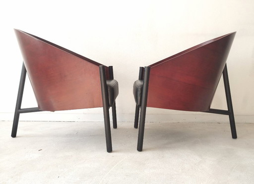 2x Pratfall-stijl lougechair - Philippe Starck