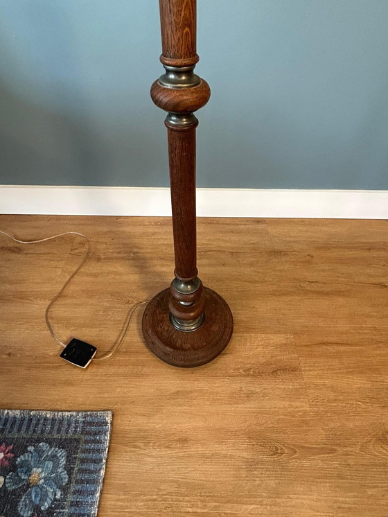 Image 1 of Base de lámpara de roble antiguo