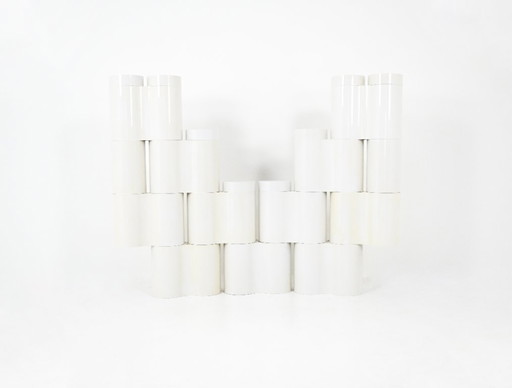 Séparateur de pièce modulaire « Fiocco » conçu par Pierluigi Spadolini pour Kartell, années 1970