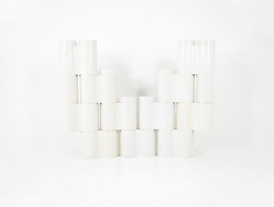 Image 1 of Séparateur de pièce modulaire « Fiocco » conçu par Pierluigi Spadolini pour Kartell, années 1970