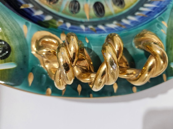 Piatto in ceramica di H. Bequet Quaregnon, Belgio, anni '50 – Stoviglie (photo 8 of 14)