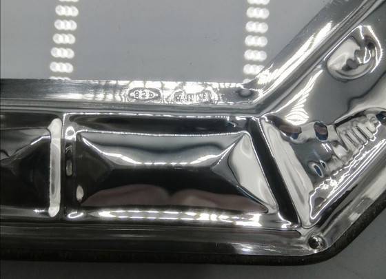 Image 1 of Cornice argento 925 18x24 ottagonale