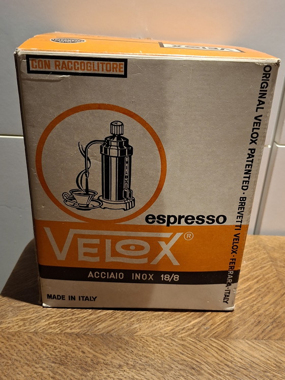 Image 1 of Machine à expresso Velox des années 1970 / état neuf, conçue par P. Malago