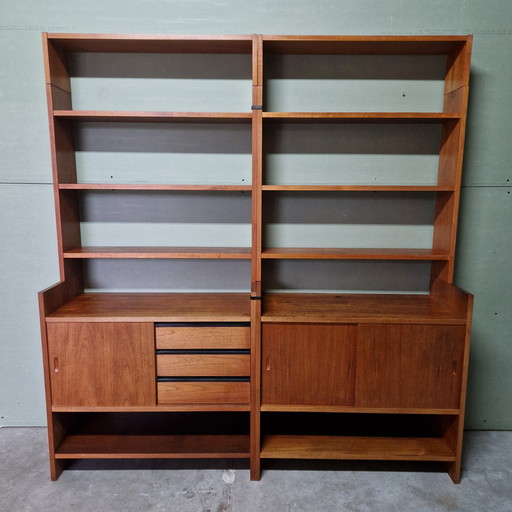 Librería de pared vintage KLM de los años 60