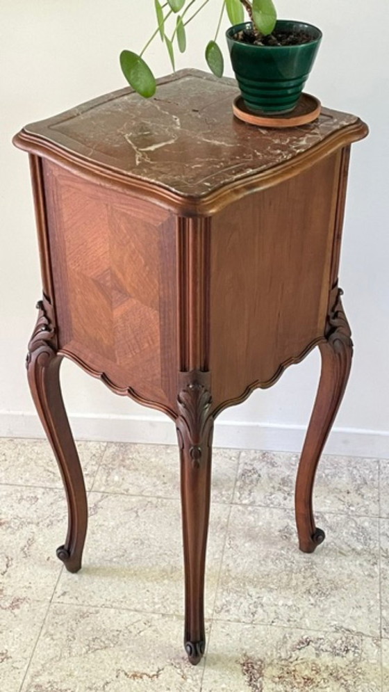 Nachtkastje Louis XV stijl marmer – Marble (photo 5 of 39)