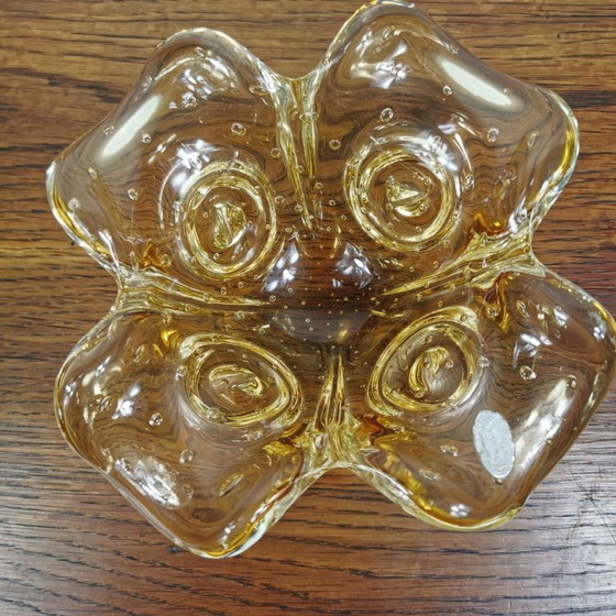 Image 1 of Vintage glass bowl, ashtray. Murano glass 008