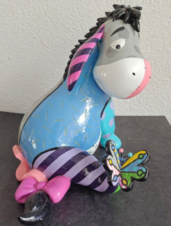 Disney by Romero Britto, Big Fig Eeyore (25.5cm), Retirado, Objetos decorativos, Otro, Multicolor (foto 6 de 15)