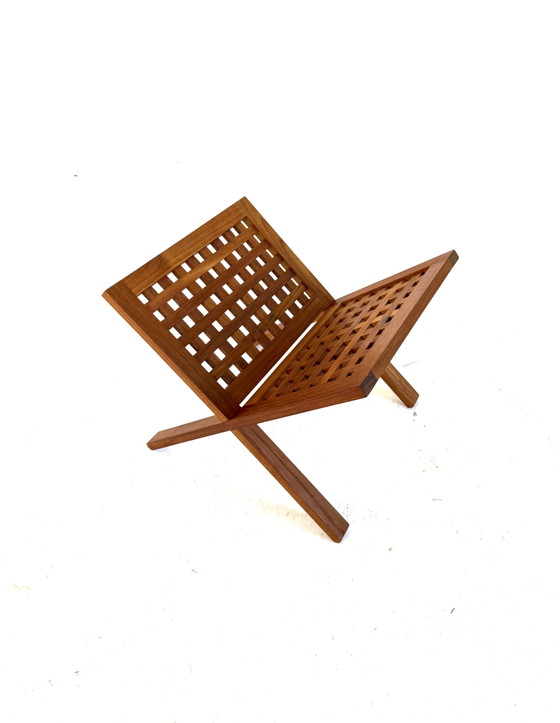Portariviste vintage danese in teak, modello TripTrap '70 – Wood (photo 2 of 9)